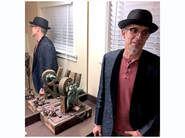 San Diego artist Richard Stewart profile for Hotels/Motels Unofficial Art Fair at the Lafayette Hotel 