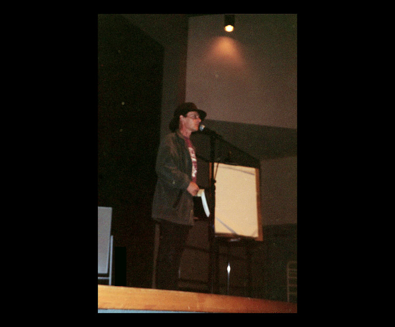 Chris Vannoy poetry reading 2002 at Eastlake High School