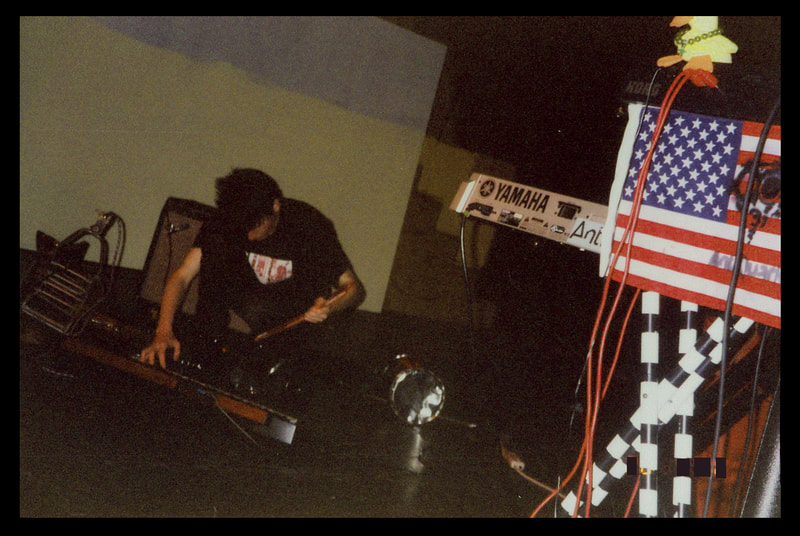 AntiQuark with Ant Dakini experimental performance 2002 at Eastlake High School